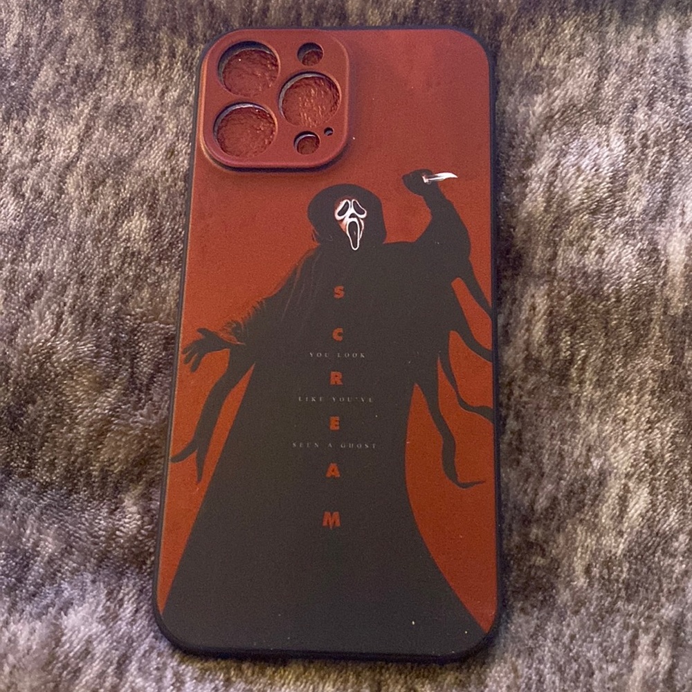 Ghostface‎ Scream Horror Movie Halloween IPhone Phone Case